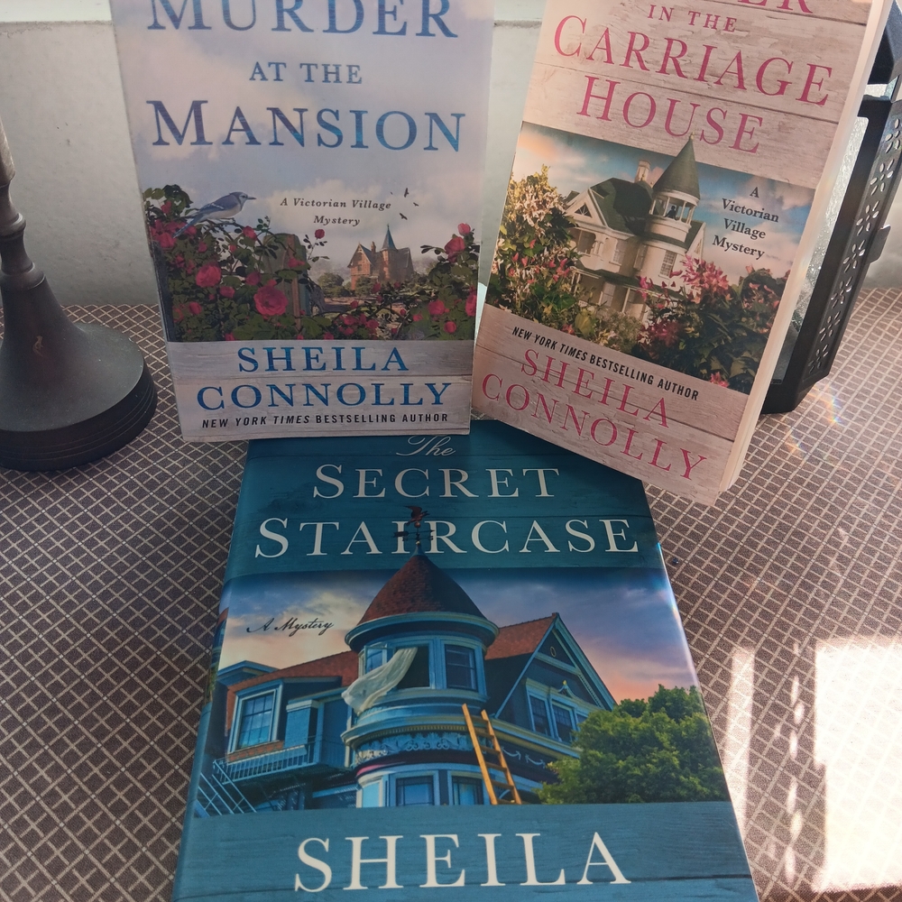 Sheila Connolly complete Set of the Victorian Village mystery Series, 3 books
